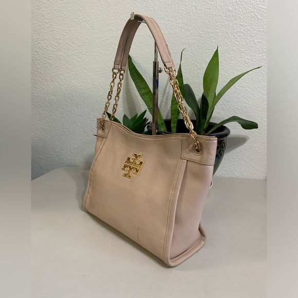 ππ TORY BURCH Crossbody Or Shoulder Pink Leather Bag - Picture 3 of 15